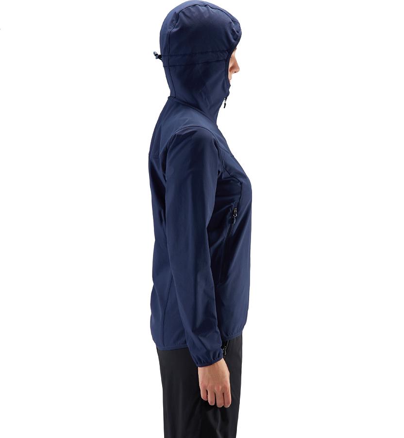 Haglöfs Womens Natrix Softshell Jacket Dark Blue New Zealand 64819VJOM